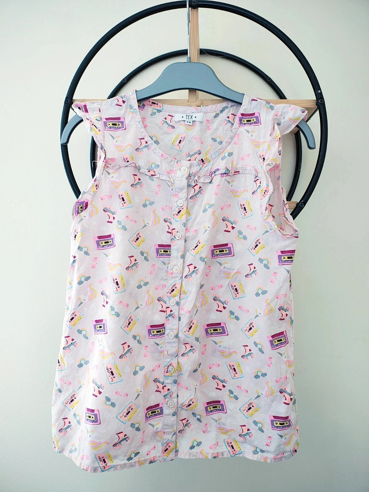 9 10 ans blouse chemise été Tex